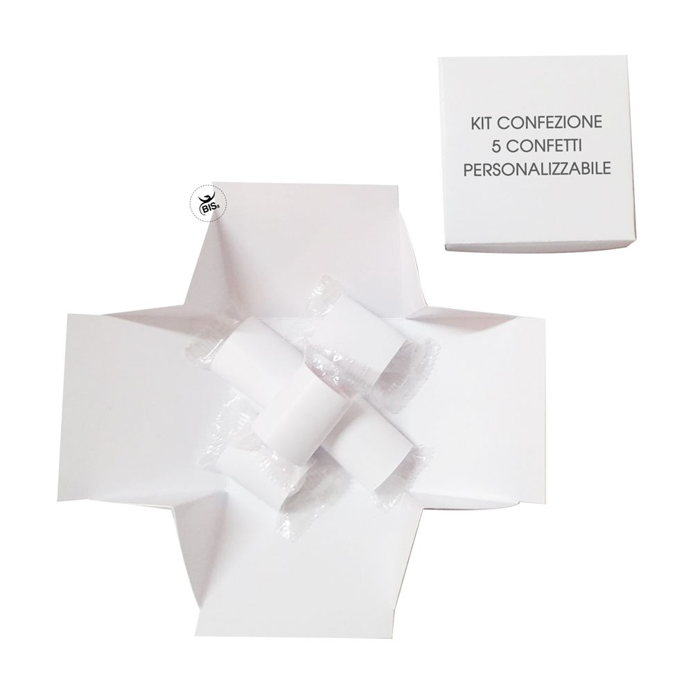 Scatola pop-up porta confetti da personalizzare