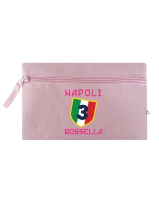 Astuccio porta penne "Napoli" rosa