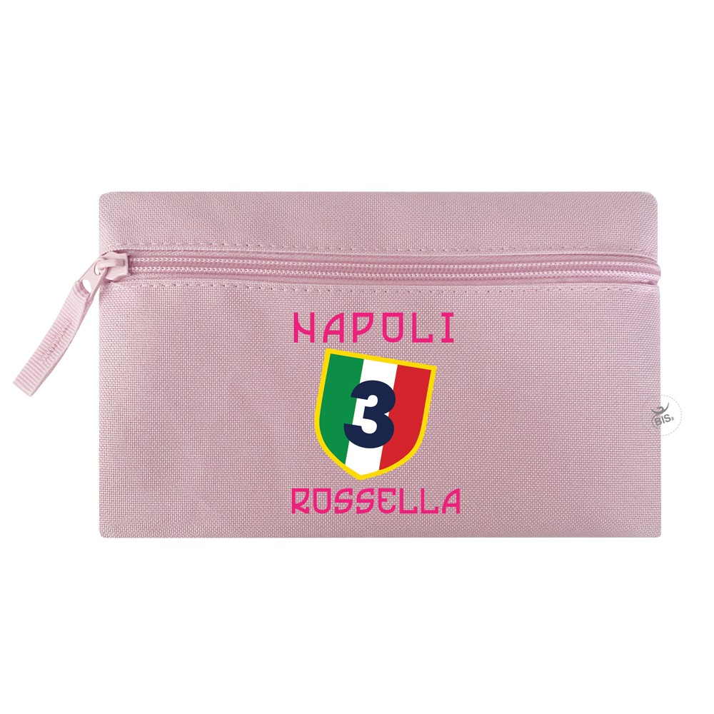 Astuccio porta penne "Napoli" rosa