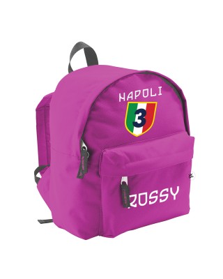 Zaino trandy da "Napoli" fuxia