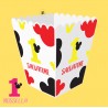 Scatola pop corn  "Linea Topino/a"