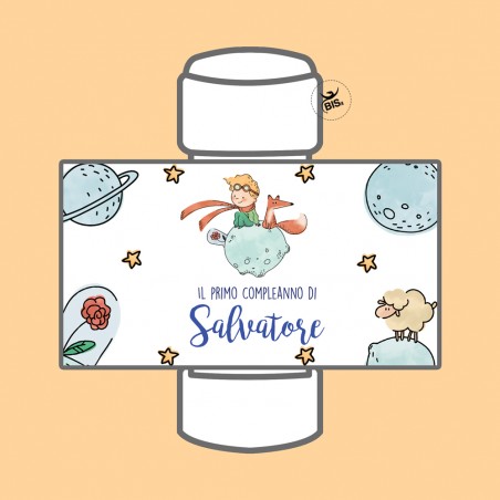Etichette per bolle di sapone "Linea Piccolo Principe Classic"