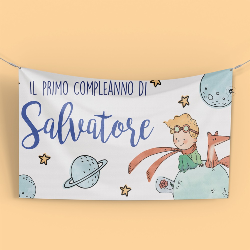 Striscione in PVC da esterno "Linea Piccolo Principe Classic"