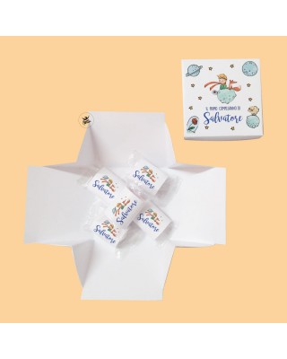 Scatola pop-up porta confetti "Linea Piccolo Principe Classic"