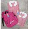 Personalized Nursey School Apron - Monsters + Name