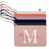Pochette in ecopelle da personalizzare con nome e iniziale