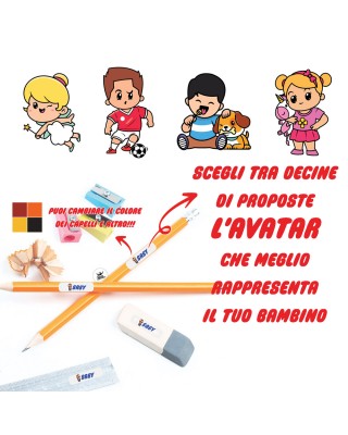 Etichette adesive multiuso "Linea Avatar"