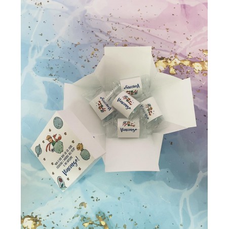 Kit 10 pz Scatola pop-up porta confetti  "Linea Piccolo Principe Classic" da personalizzare