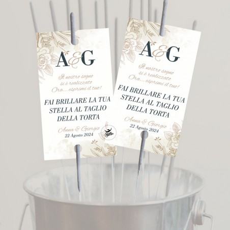 "Tag scintille" "Linea Parigi" da personalizzare
