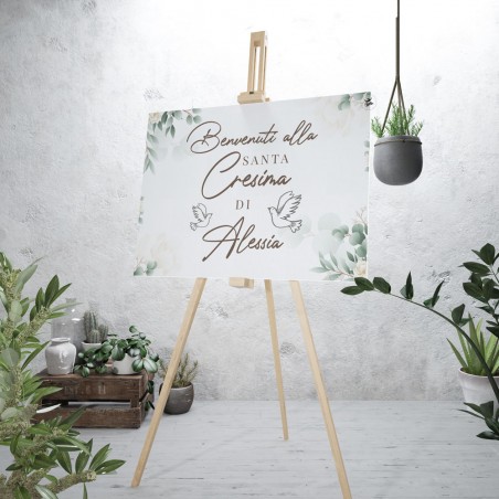 Tableau "Linea Cresima Classic" di benvenuto