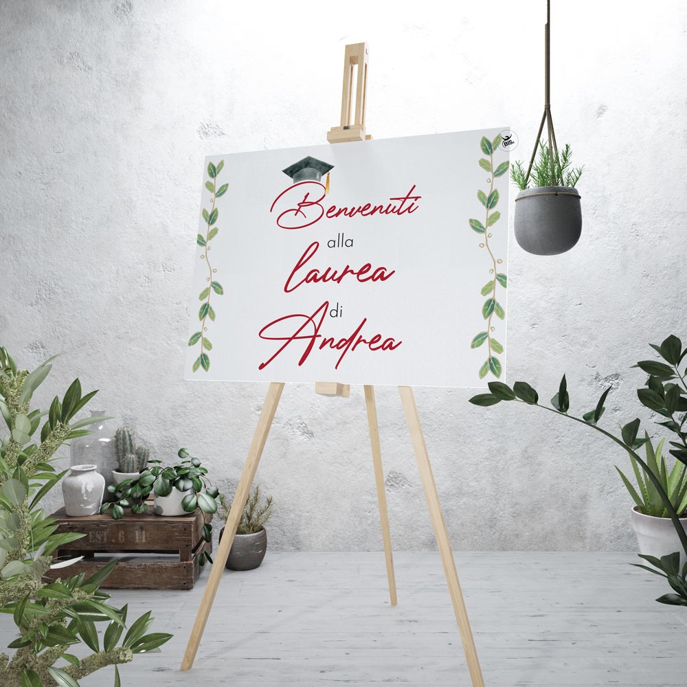 Tableau "Linea Laurea Classic" benvenuto