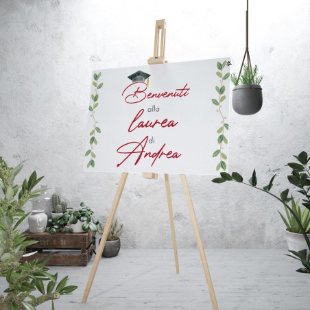 Tableau "Linea Laurea Classic" benvenuto