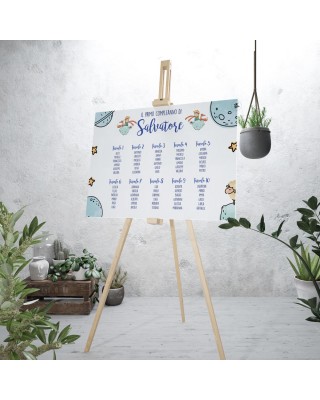 Tableau "Linea Piccolo Principe Classic" segnaposto