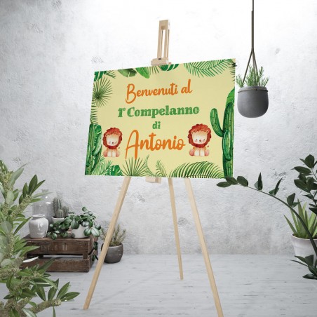 Tableau "Linea Safari" benvenuto