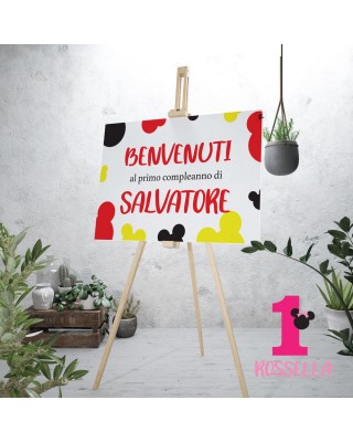 Tableau "Linea Topino/a"  benvenuto