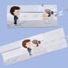 Kit 10 pz Inviti pop-up "Linea Berlino" da personalizzare