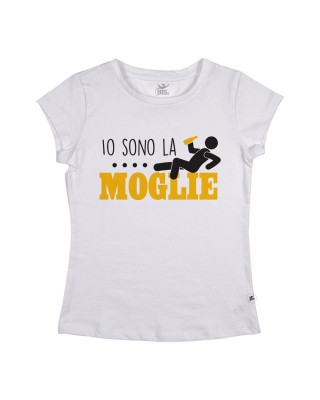 T-shirt donna "...Io sono la moglie"