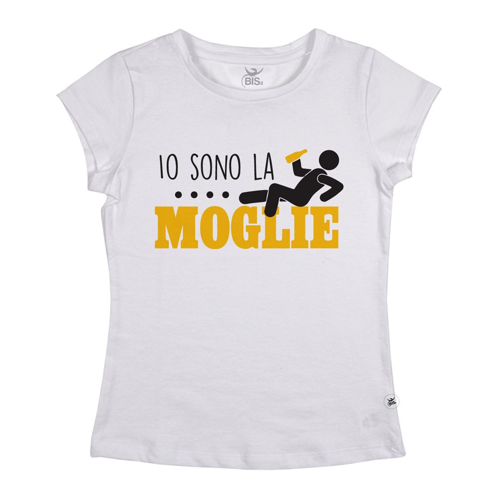 T-shirt donna "...Io sono la moglie"