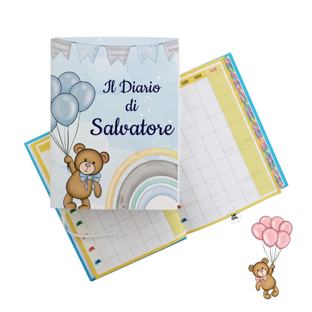 Diario scolastico "Teddy collection"