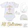 Kit battesimo personalizzabile con nome