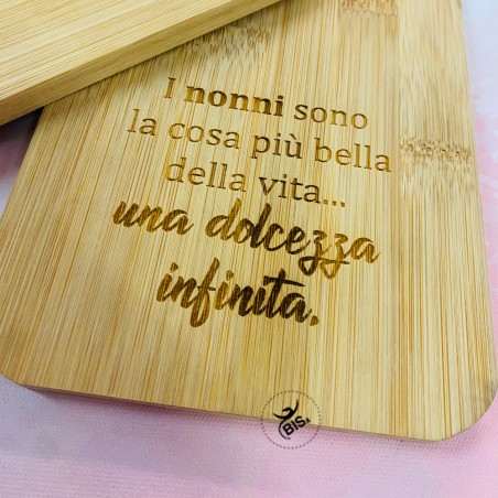 Tagliere in legno "Dolcezza infinita"