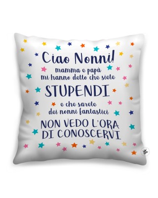 Federa cuscino "Ciao Nonni!"