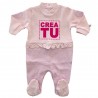 Tutina in caldo cotone da personalizzare