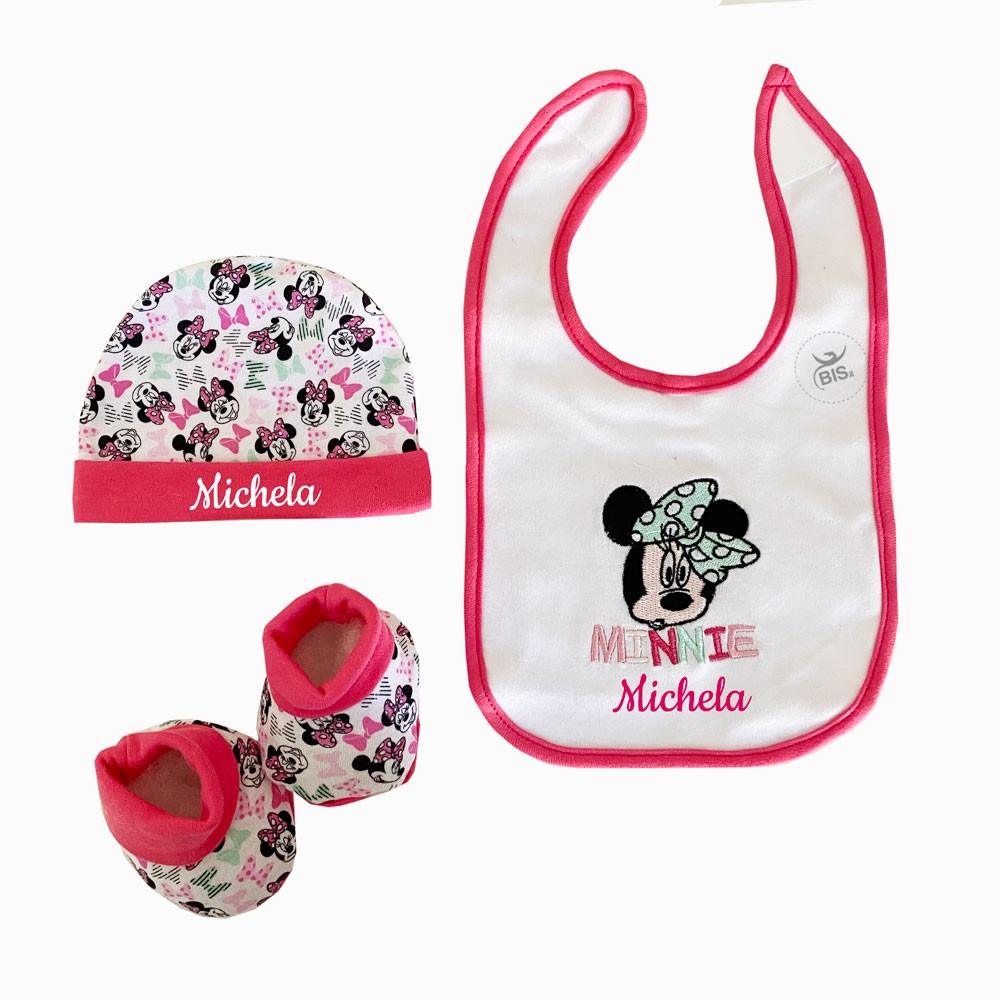 Kit Minnie Mouse da personalizzare con nome