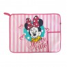Tovaglietta plastificata "Minnie Mouse" fuxia