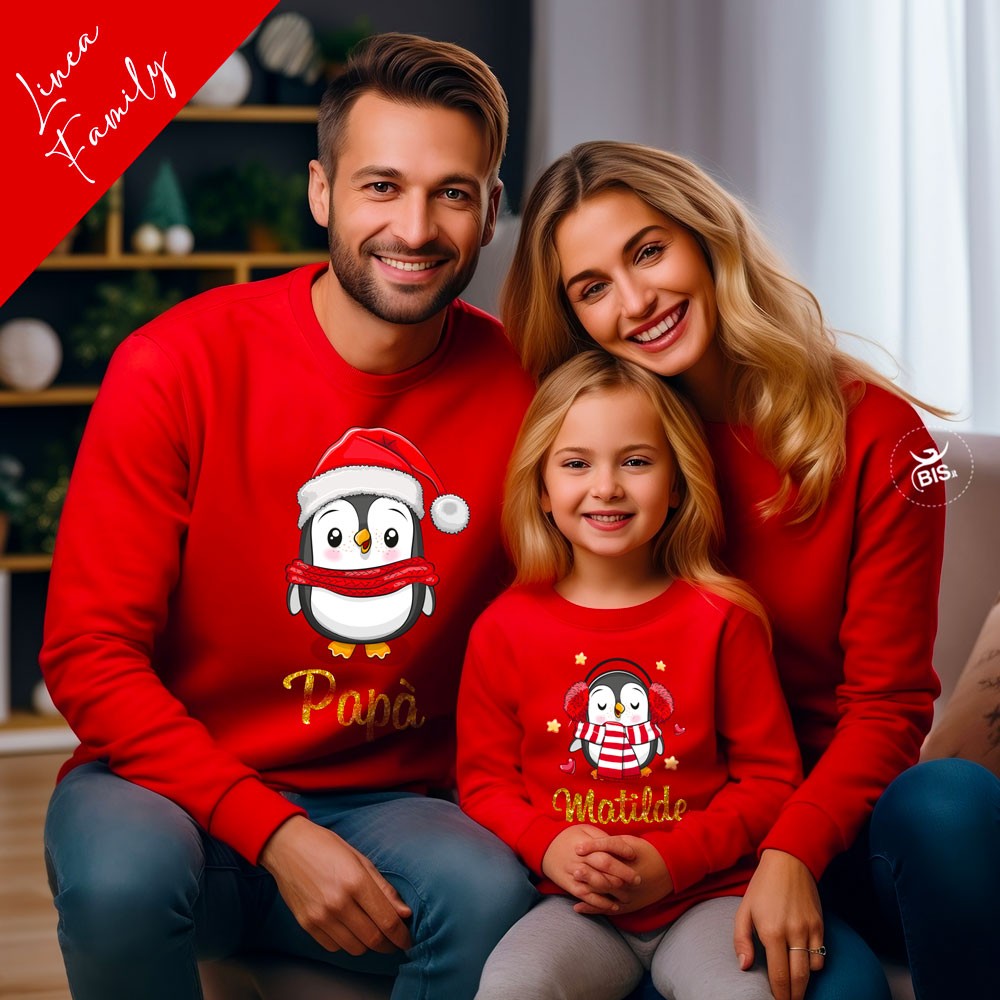 Coordinato family pinguino