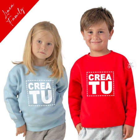 Felpa Bimbo/a "Linea Family" da personalizzare