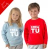 Felpa Bimbo/a "Linea Family" da personalizzare