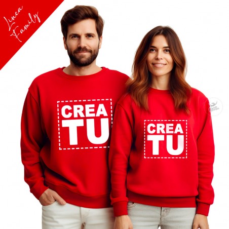 Felpa Uomo/Donna "Linea Family"da personalizzare