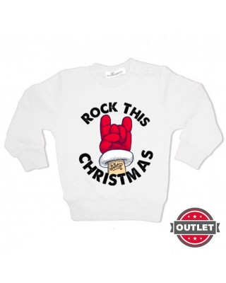 Little Boy Sweatshirt "Rock...