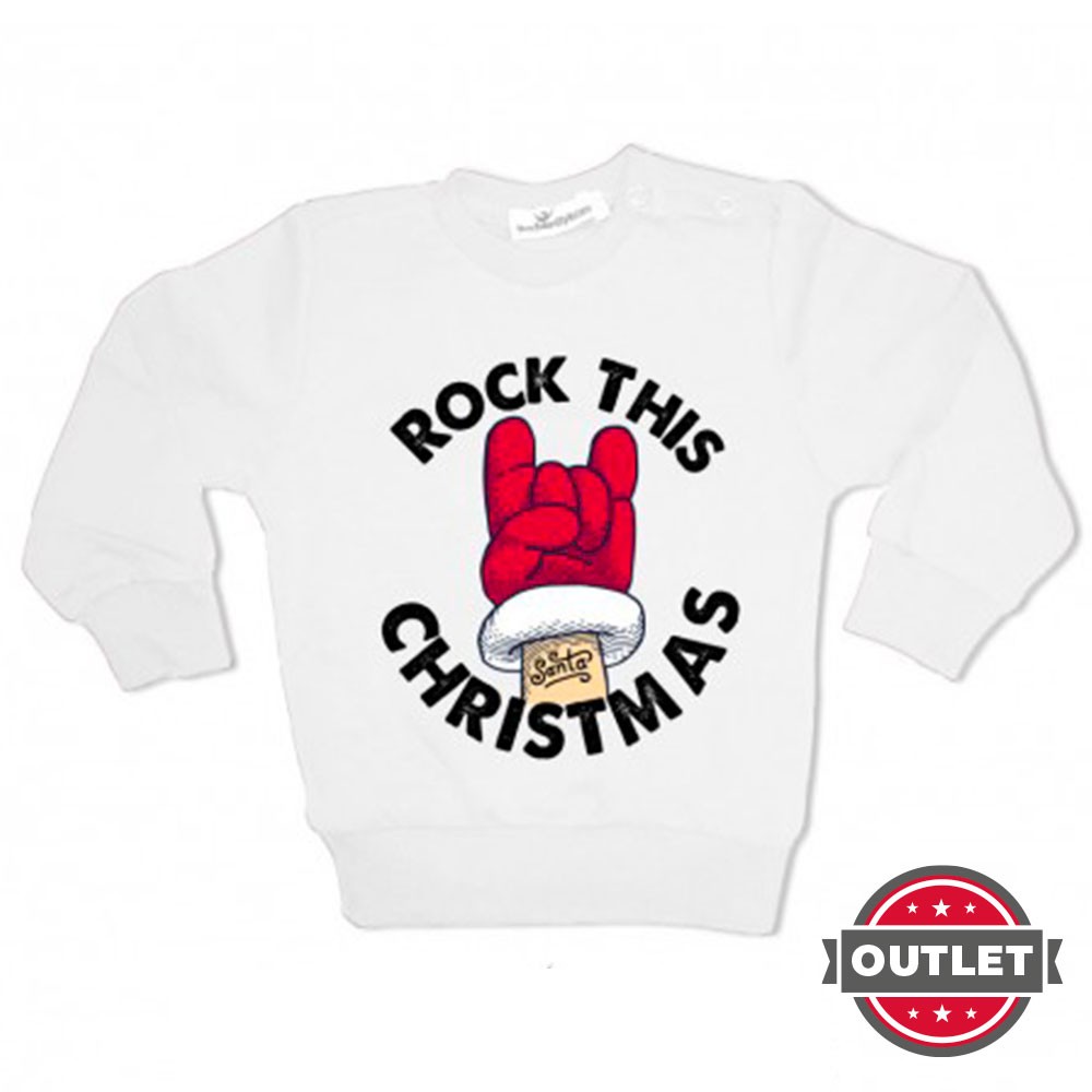 Felpa bimbo "Rock this christmas" outlet