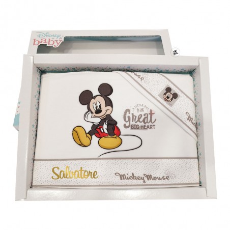 Set lenzuola "Great Mickey" panna