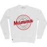 Felpa Donna natalizia "Il mio primo Natale da Mamma" panna