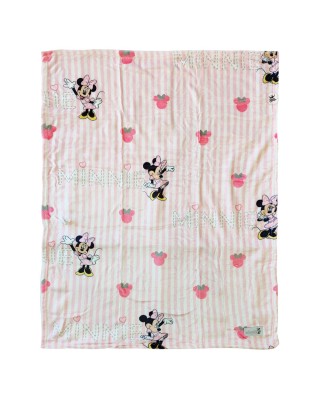 Plaid/copertina "Minnie Mouse" grafica a righe