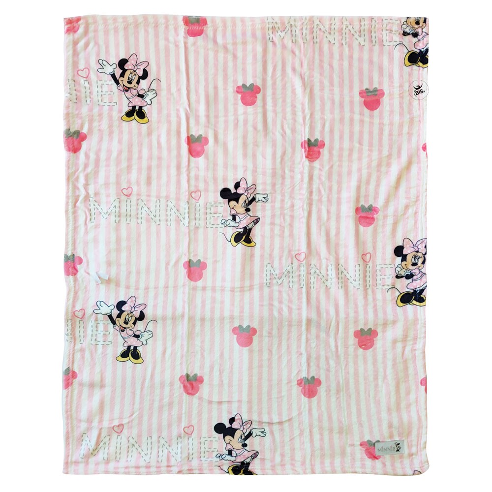 Plaid/copertina "Minnie Mouse" grafica a righe