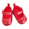 Ballerine rosse neonata "Minnie"