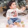 Felpa bimbo "L'elfo più carino di Babbo Natale"