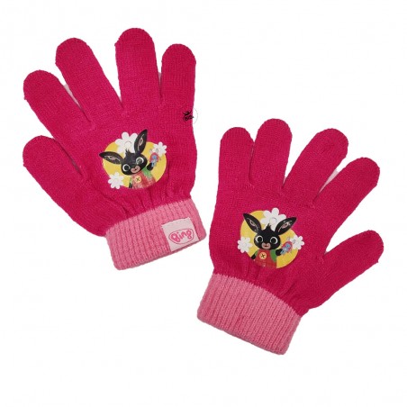 Guanti bimba "Bing"fuxia