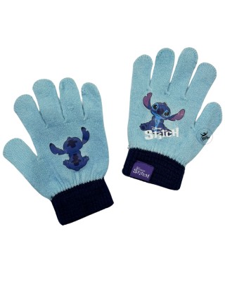 Guanti bimbo "Stich" azzurro