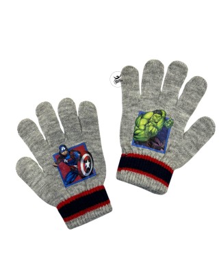 Guanti bimbo "Avengers" grigio