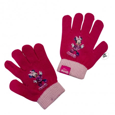 Guanti bimba "Minnie" fuxia