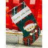 Calza Befana "Christmas time" da personalizzare
