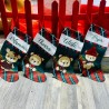 Calza Befana "Christmas time" da personalizzare