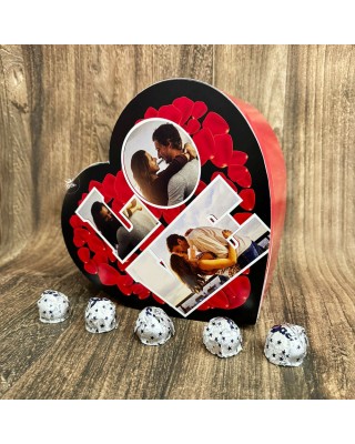 scatola cioccolatini san valentino con  foto