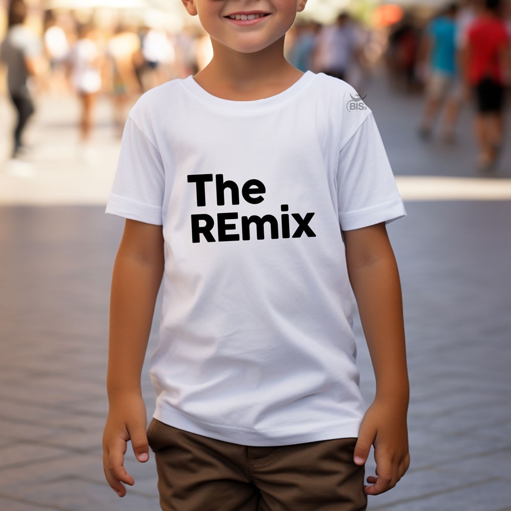 T-shirt bimbo/a "The Remix"