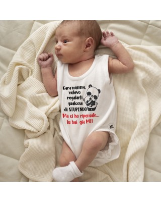 Short sleeve baby onesie...